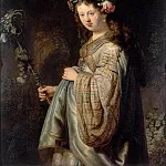 Saskia as Flora, Rembrandt Harmenszoon Van Rijn