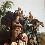 The Baptism of the Eunuch, Rembrandt Harmenszoon Van Rijn