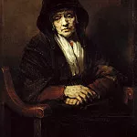 Portrait of an Old Woman , Rembrandt Harmenszoon Van Rijn