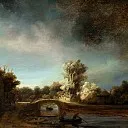 Rembrandt Harmenszoon Van Rijn - De stenen brug