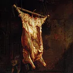 The Slaughtered Ox , Rembrandt Harmenszoon Van Rijn