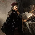 Rembrandt Harmenszoon Van Rijn - Scholar at his Study