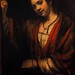 Portrait of Hendrickje Stoffels, Rembrandt Harmenszoon Van Rijn