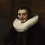 Rembrandt Harmenszoon Van Rijn - Portrait of Margaretha de Geer, Wife of Jacob Trip (1)
