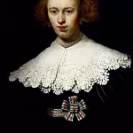 Rembrandt Harmenszoon Van Rijn - Portrait of a Young Woman