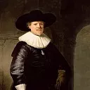 Rembrandt Harmenszoon Van Rijn - Portrait of a poet Jan Harmensz. Krul