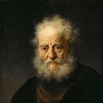 Old man wearing a gold chain, Rembrandt Harmenszoon Van Rijn