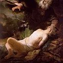Sacrifice of Isaac, Rembrandt Harmenszoon Van Rijn