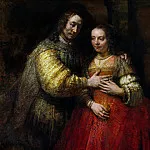 The Jewish Bride, Rembrandt Harmenszoon Van Rijn