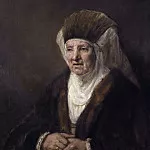 Rembrandt Harmenszoon Van Rijn - Portrait of an Old Woman