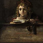 Rembrandt Harmenszoon Van Rijn - Titus at his Desk