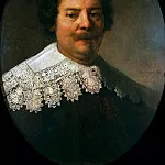 Portrait of Willem Burggraeff , Rembrandt Harmenszoon Van Rijn