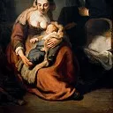 The Holy Family, Rembrandt Harmenszoon Van Rijn