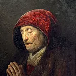 Рембрандт Харменс ван Рейн - Портрет молящейся матери