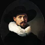 Rembrandt Harmenszoon Van Rijn - Portrait of a Bearded Man