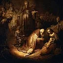 Rembrandt Harmenszoon Van Rijn - Adoration of the Magi