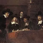 Rembrandt Harmenszoon Van Rijn - Staalmeesters [After]