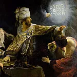 Rembrandt Harmenszoon Van Rijn - Belshazzar’s Feast