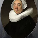 Portret van Haesje Jacobsdr van Cleyburg, Rembrandt Harmenszoon Van Rijn