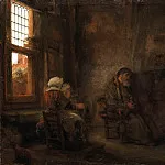 Rembrandt Harmenszoon Van Rijn - Tobit and Anna