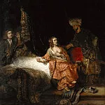 Rembrandt Harmenszoon Van Rijn - Joseph und die Frau des Potiphar