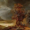 Landscape with the Good Samaritan, Rembrandt Harmenszoon Van Rijn