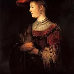 Rembrandt Harmenszoon Van Rijn - Portrait of Saskia