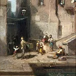 Карл Шпицвег - Венецианская улочка