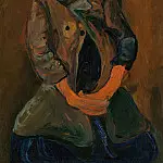 Хаим Сутин - Портрет молодого человека