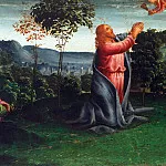 Luca Signorelli - Deposition from the Cross, predella - The Prayer in the Garden