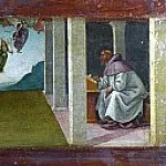 Luca Signorelli - Predella - Esther, and Life of Saint Jerome