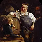 Юлиус Гюбнер - Проба рейнского вина