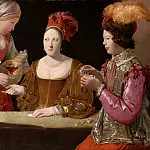 The Cheat with the Ace of Clubs, Georges de La Tour