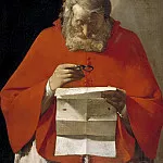 Жорж де Латур - Святой Иероним, читающий письмо
