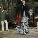 Jacques Joseph Tissot - The_Return_from_the_Boating_Trip