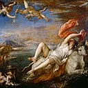 Titian (Tiziano Vecellio) - Rape of Europa