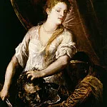 Judith with the Head of Holofernes, Titian (Tiziano Vecellio)