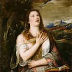 Titian (Tiziano Vecellio) - The Penitent Magdalene