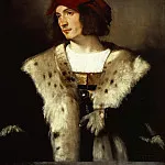 Portrait of a man in a red cap, Titian (Tiziano Vecellio)