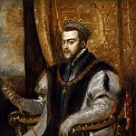 King Philip II of Spainca, Titian (Tiziano Vecellio)
