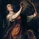 Titian (Tiziano Vecellio) - Saint Margaret and the Dragon