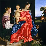 Sacra Conversazione , Titian (Tiziano Vecellio)