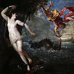 Perseus and Andromeda, Titian (Tiziano Vecellio)