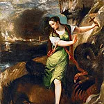 Saint Margaret, Titian (Tiziano Vecellio)