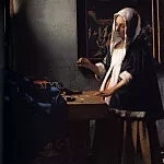 Johannes Vermeer - Woman_with_a_Balance