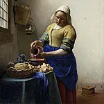 Johannes Vermeer - The Milkmaid