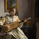 Johannes Vermeer - The guitar player