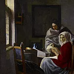 Girl Interrupted at Her Music, Johannes Vermeer