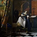Johannes Vermeer - The allegory of faith
