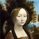 Leonardo da Vinci - Portrait of Ginevra Benci